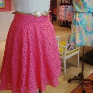 Lilly Pulitzer eyelet skirt